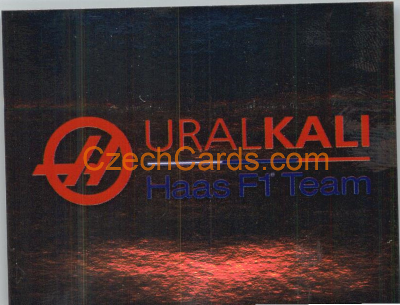 Haas Team Logos 2021 Topps Formula 1 sticker foil #11