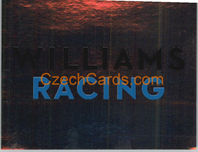 Williams 2021 Topps Formula 1 sticker foil #12