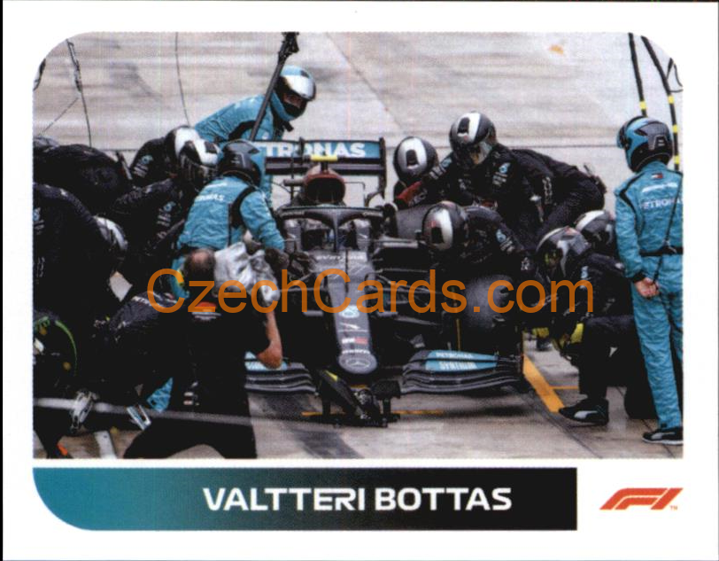 Valtteri Bottas 2021 Topps Formula 1 sticker #25