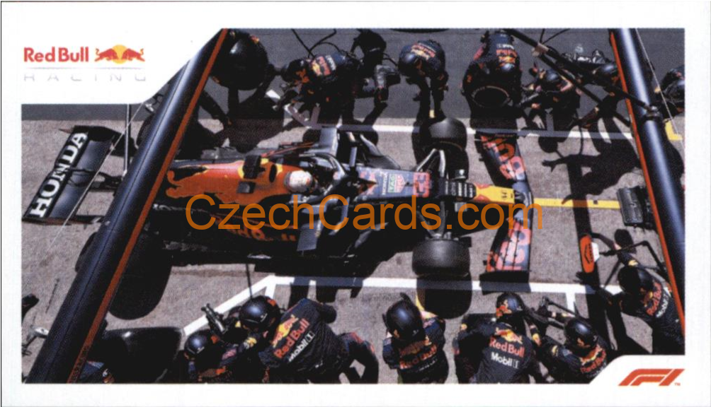 Red Bull Max Verstappen 2021 Topps Formula 1 sticker #42