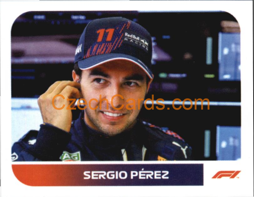 Sergio Perez 2021 Topps Formula 1 sticker #45