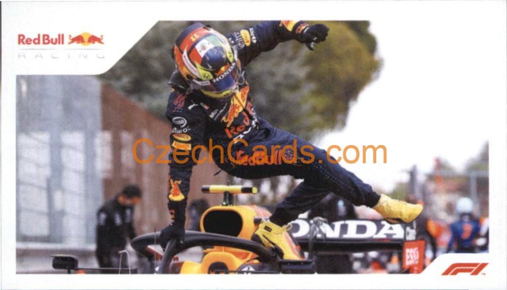 Red Bull Sergio Perez 2021 Topps Formula 1 sticker #52