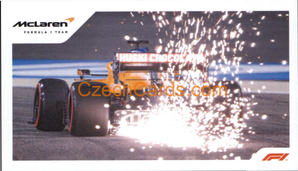 McLaren Daniel Ricciardo 2021 Topps Formula 1 sticker #69