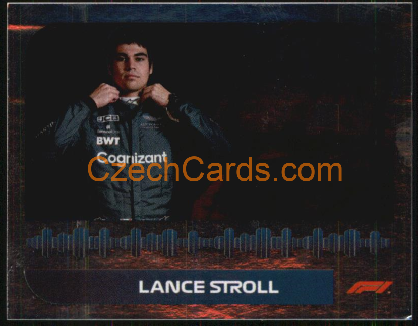 Lance Stroll 2021 Topps Formula 1 sticker Foil #76