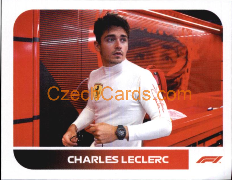Charles Leclerc 2021 Topps Formula 1 sticker #133