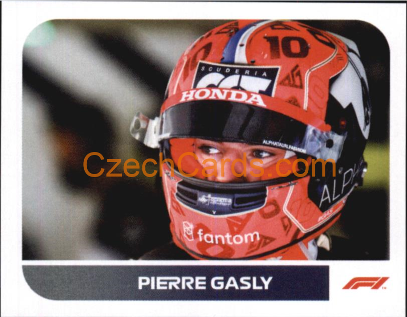 Pierre Gasly 2021 Topps Formula 1 sticker #143