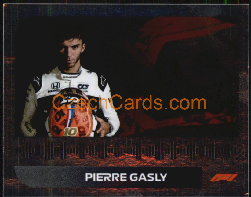 Pierre Gasly 2021 Topps Formula 1 sticker Foil #144