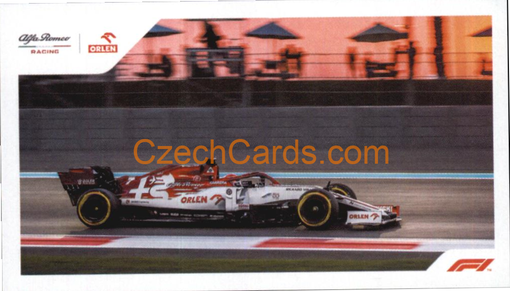 Alfa Romeo Kimi Raikkonen 2021 Topps Formula 1 sticker #167
