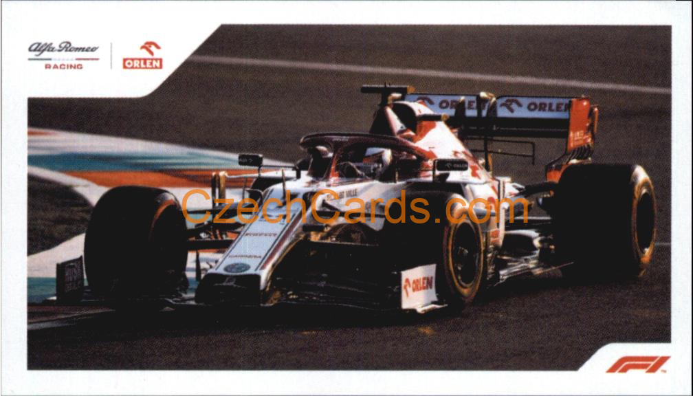 Alfa Romeo Kimi Raikkonen 2021 Topps Formula 1 sticker #169