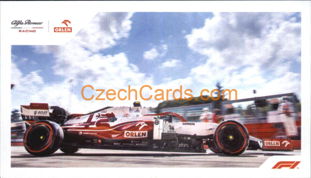 Alfa Romeo Antonio Giovinazzi 2021 Topps Formula 1 sticker #177