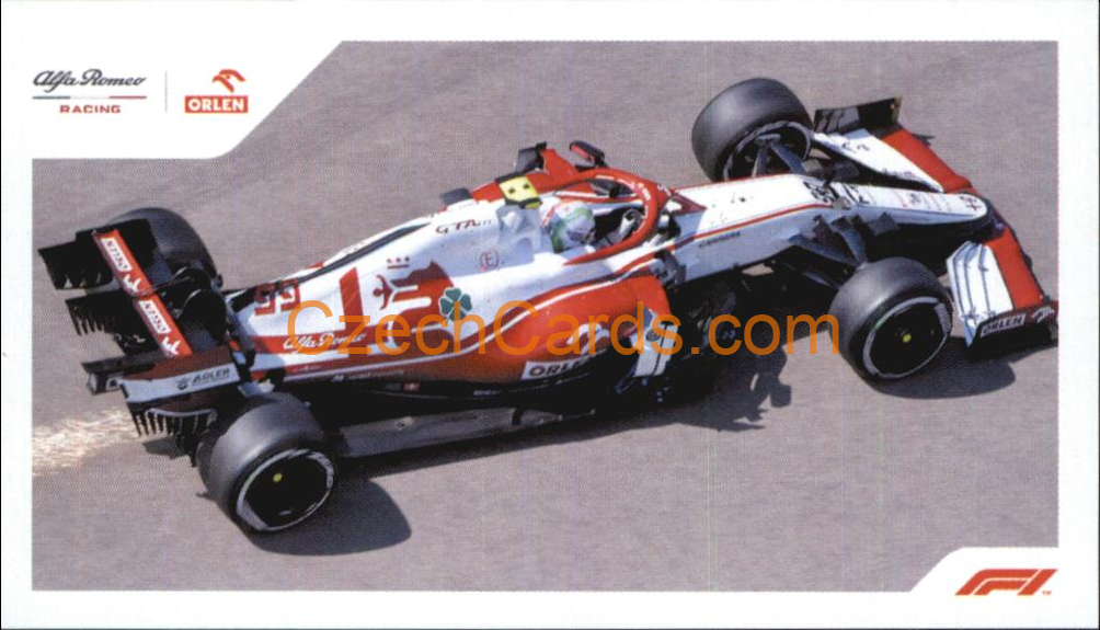 Alfa Romeo Antonio Giovinazzi 2021 Topps Formula 1 sticker #178