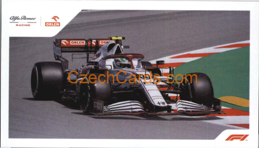 Alfa Romeo Antonio Giovinazzi 2021 Topps Formula 1 sticker #180