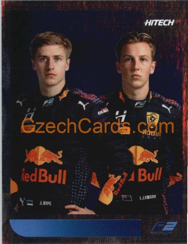 Vips / Lawson 2021 Topps Formula 1 sticker Foil #224