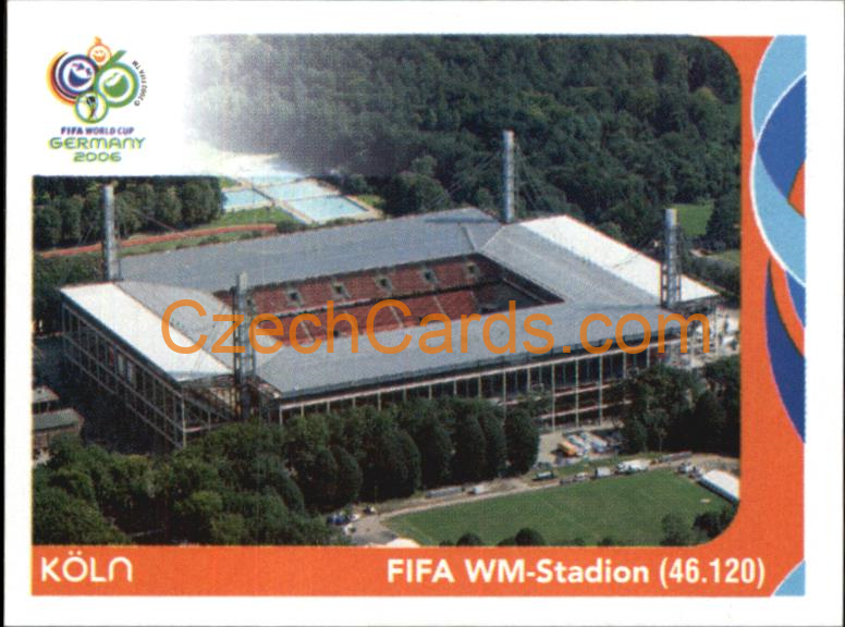 Köln - FIFA WM-Stadion 2006 Panini FIFA WC Germany sticker #11
