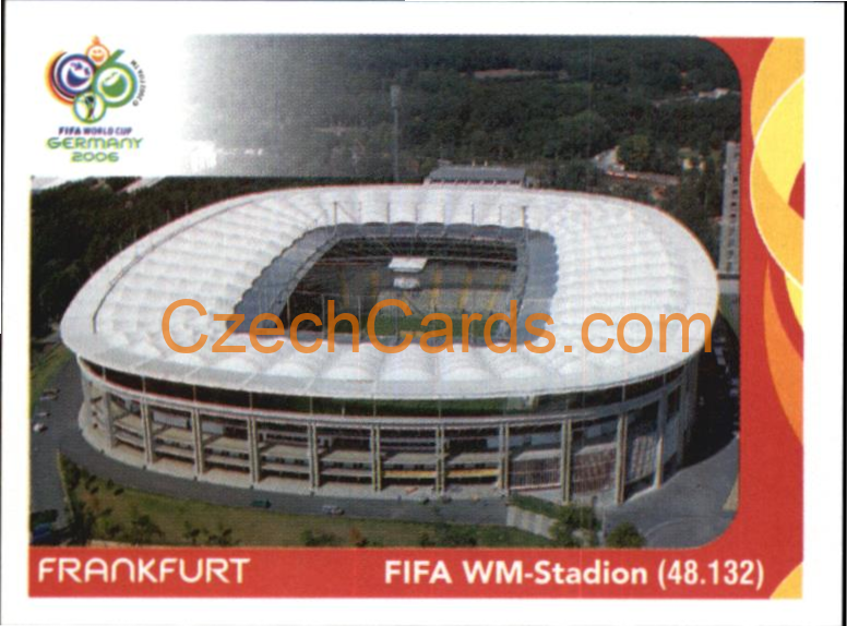 Frankfurt - FIFA WM-Stadion 2006 Panini FIFA WC Germany sticker #12