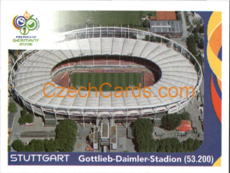 Stuttgart - Gottlieb-Daimler-Stadion 2006 Panini FIFA WC Germany sticker #15