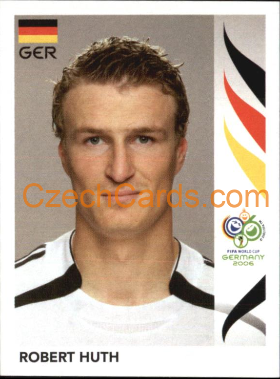 Robert Huth 2006 Panini FIFA WC Germany sticker #21