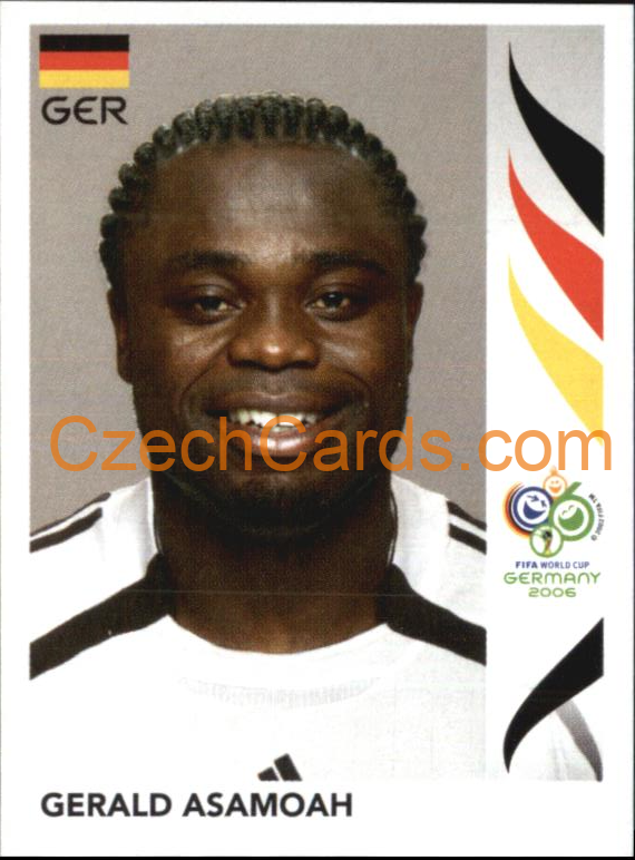Gerald Asamoah 2006 Panini FIFA WC Germany sticker #32