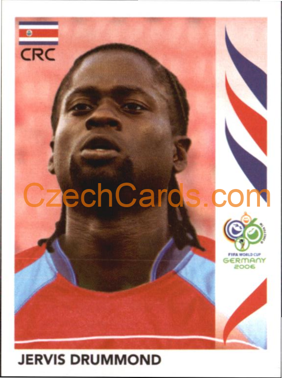 Jervis Drummond 2006 Panini FIFA WC Germany sticker #39