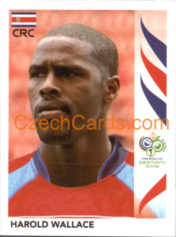 Harold Wallace 2006 Panini FIFA WC Germany sticker #44