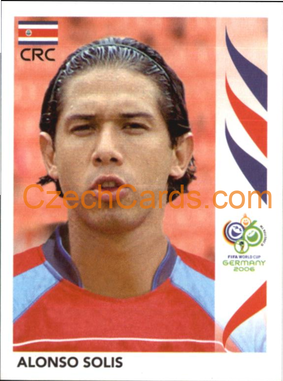 Alonso Solis 2006 Panini FIFA WC Germany sticker #49