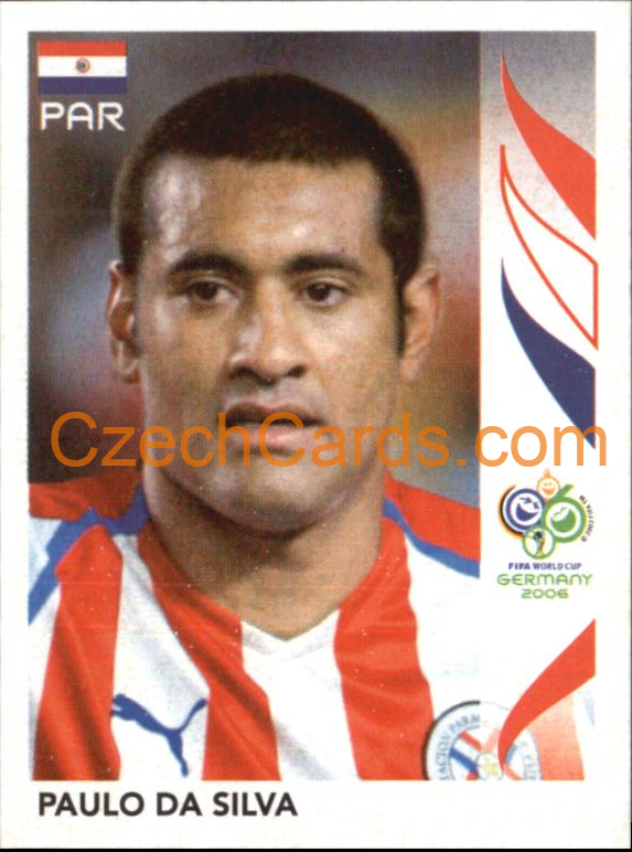 Paulo Da Silva 2006 Panini FIFA WC Germany sticker #117
