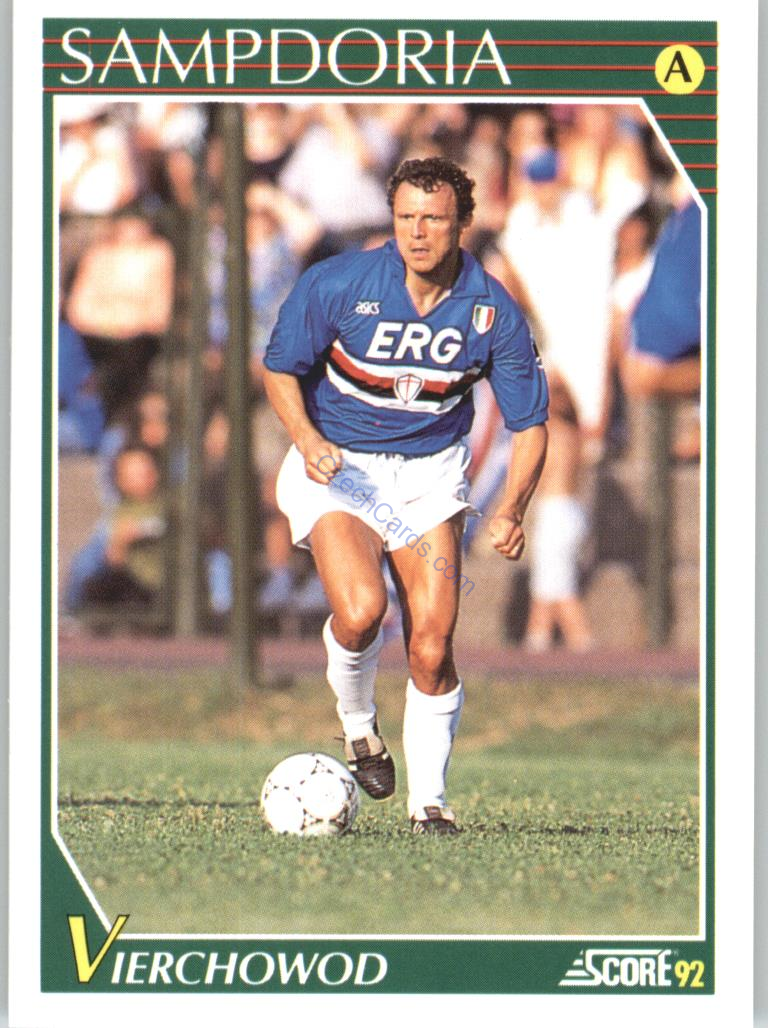 Pietro Vierchowod 1992 Score Italian League #230