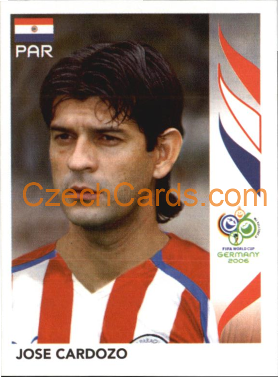Jose Cardozo 2006 Panini FIFA WC Germany sticker #126