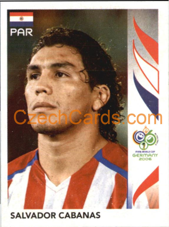 Salvador Cabanas 2006 Panini FIFA WC Germany sticker #127