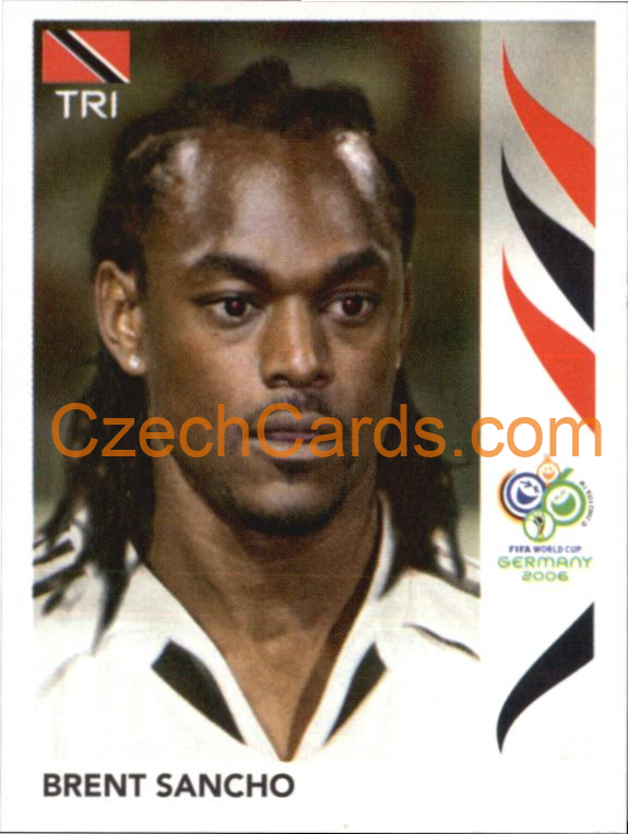 Brent Sancho 2006 Panini FIFA WC Germany sticker #138