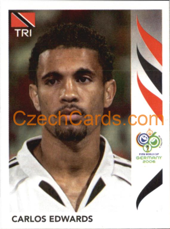 Carlos Edwards 2006 Panini FIFA WC Germany sticker #140
