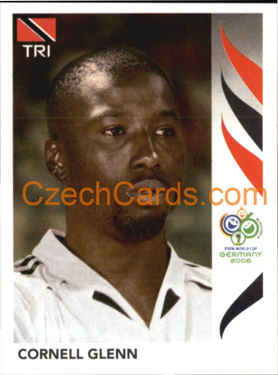 Cornell Glenn 2006 Panini FIFA WC Germany sticker #145