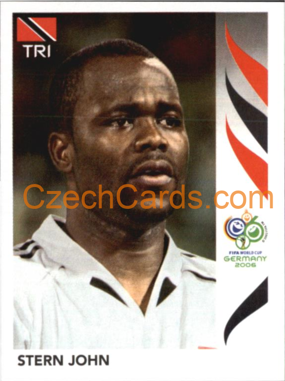 Stern John 2006 Panini FIFA WC Germany sticker #147