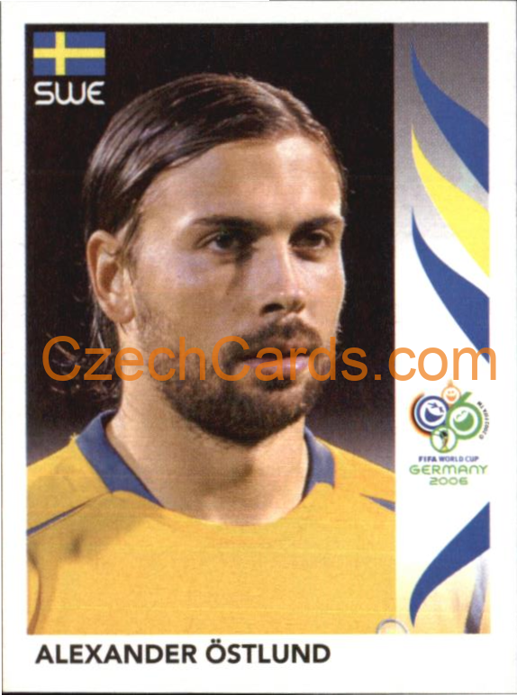 Alexander Östlund 2006 Panini FIFA WC Germany sticker #157