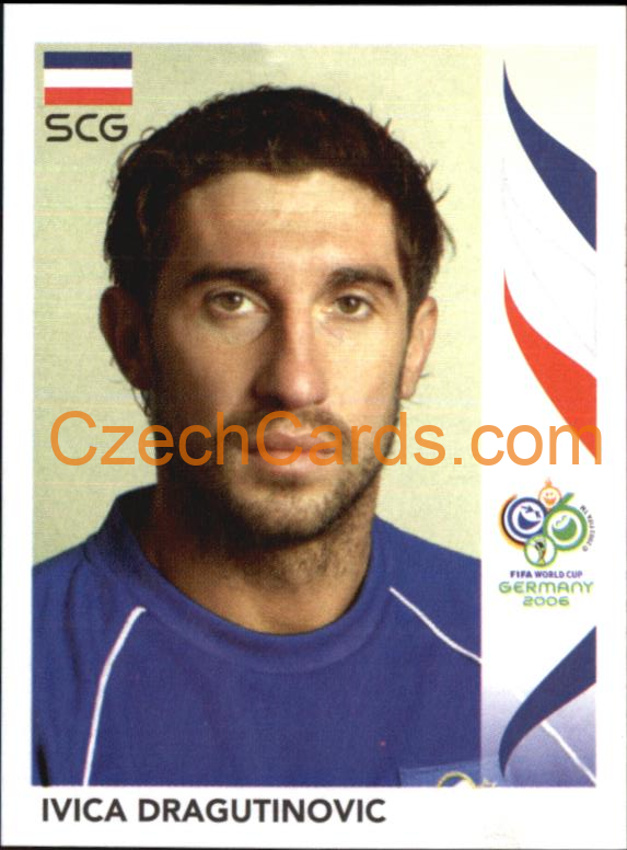 Ivica Dragutinovic 2006 Panini FIFA WC Germany sticker #210