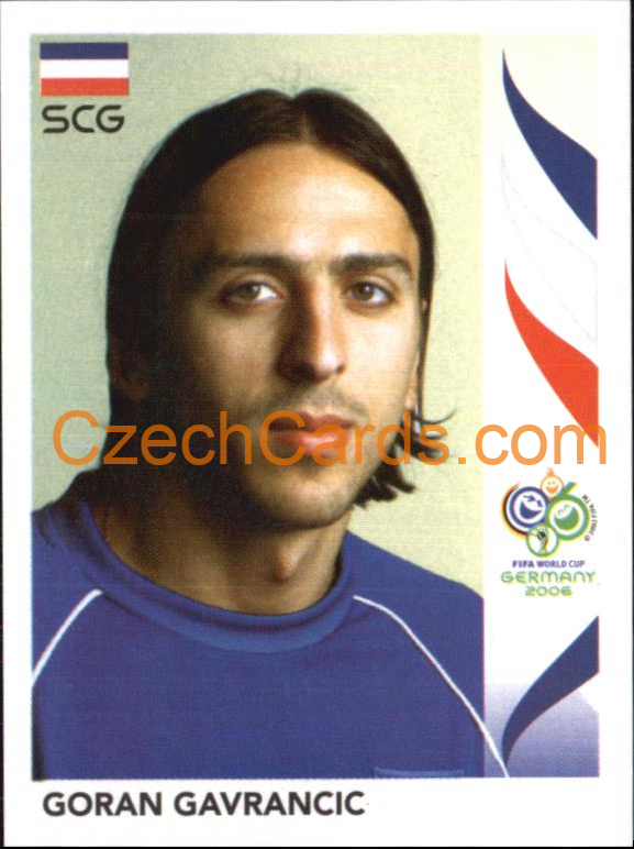 Goran Gavrancic 2006 Panini FIFA WC Germany sticker #211