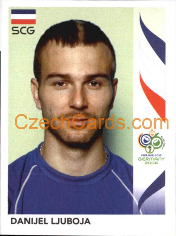 Danijel Ljuboja 2006 Panini FIFA WC Germany sticker #223