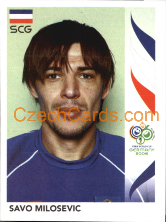 Savo Milosevic 2006 Panini FIFA WC Germany sticker #224