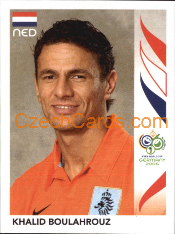 Khalid Boulahrouz 2006 Panini FIFA WC Germany sticker #229