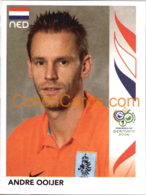 Andre Ooijer 2006 Panini FIFA WC Germany sticker #232