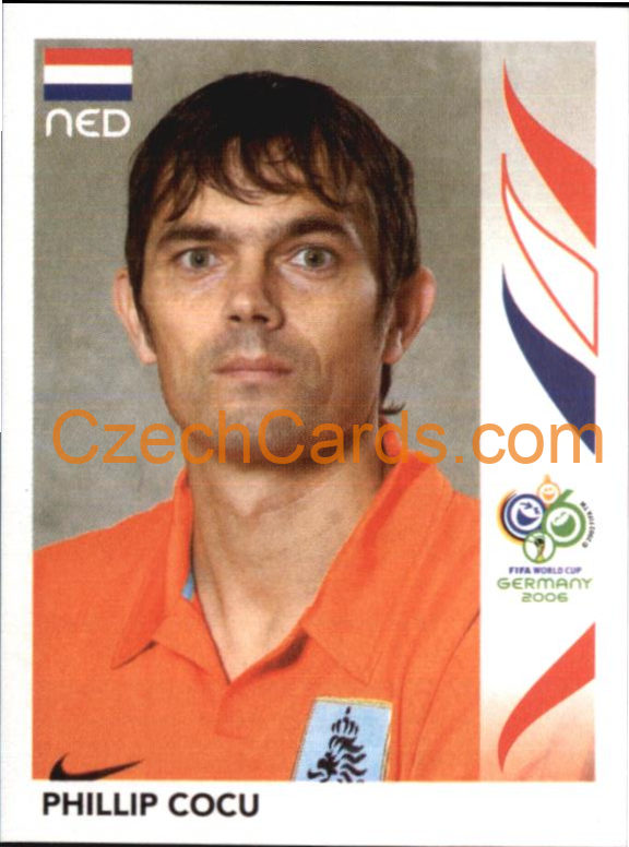 Phillip Cocu 2006 Panini FIFA WC Germany sticker #235