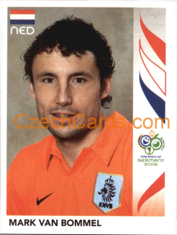 Mark van Bommel 2006 Panini FIFA WC Germany sticker #237