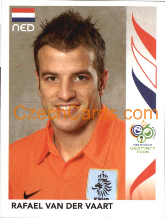 Rafael van der Vaart 2006 Panini FIFA WC Germany sticker #238