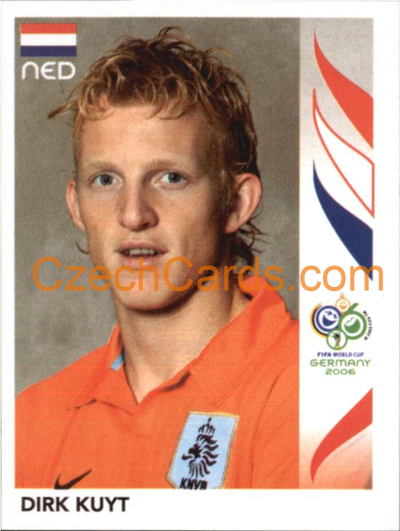 Dirk Kuyt 2006 Panini FIFA WC Germany sticker #239