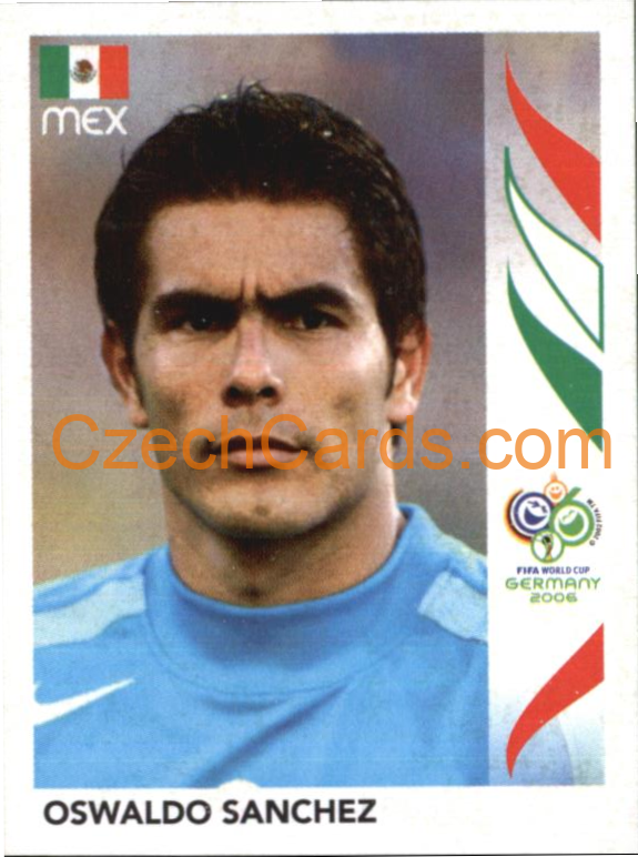 Oswaldo Sanchez 2006 Panini FIFA WC Germany sticker #246