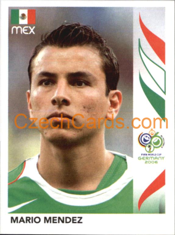 Mario Mendez 2006 Panini FIFA WC Germany sticker #248
