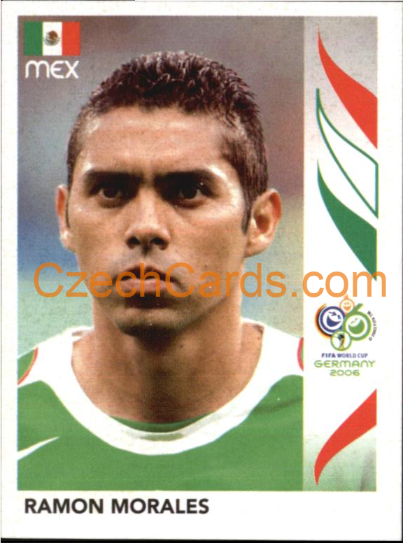 Ramon Morales 2006 Panini FIFA WC Germany sticker #254