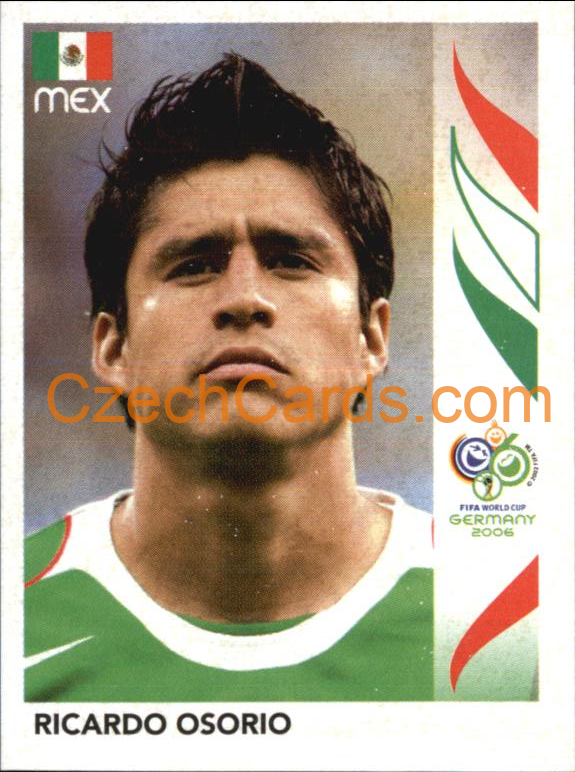 Ricardo Osorio 2006 Panini FIFA WC Germany sticker #255