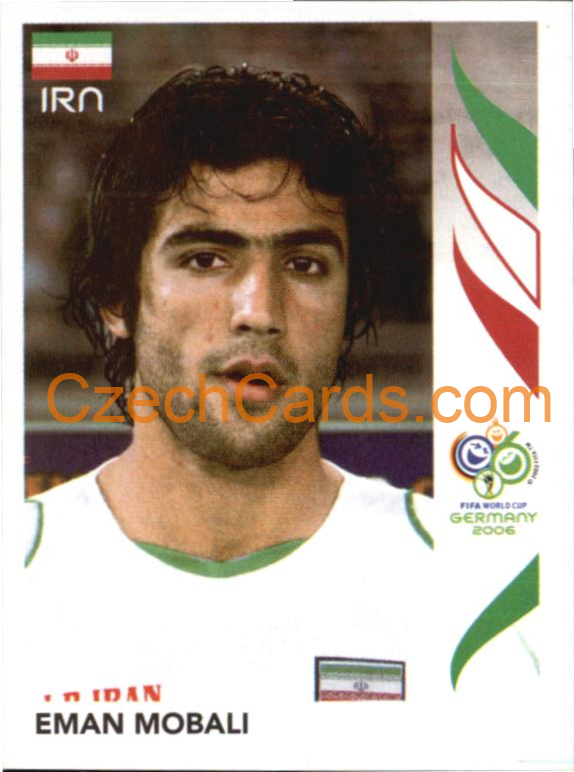 Eman Mobali 2006 Panini FIFA WC Germany sticker #274