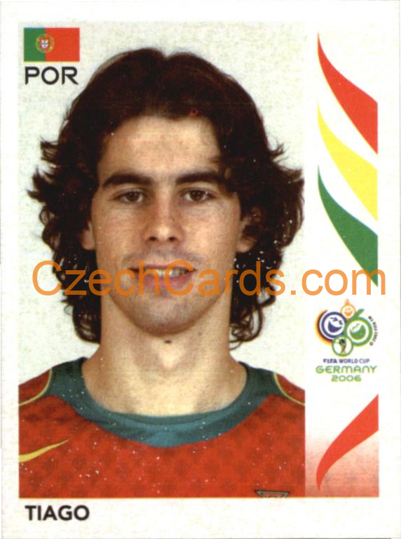 Tiago Mendes 2006 Panini FIFA WC Germany sticker #297